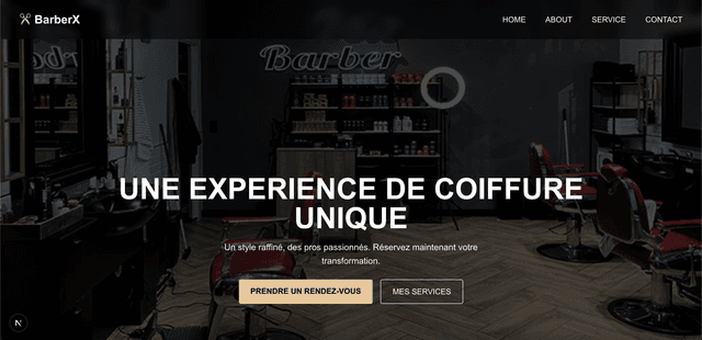 Barber Website