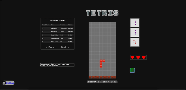 Tetris Game